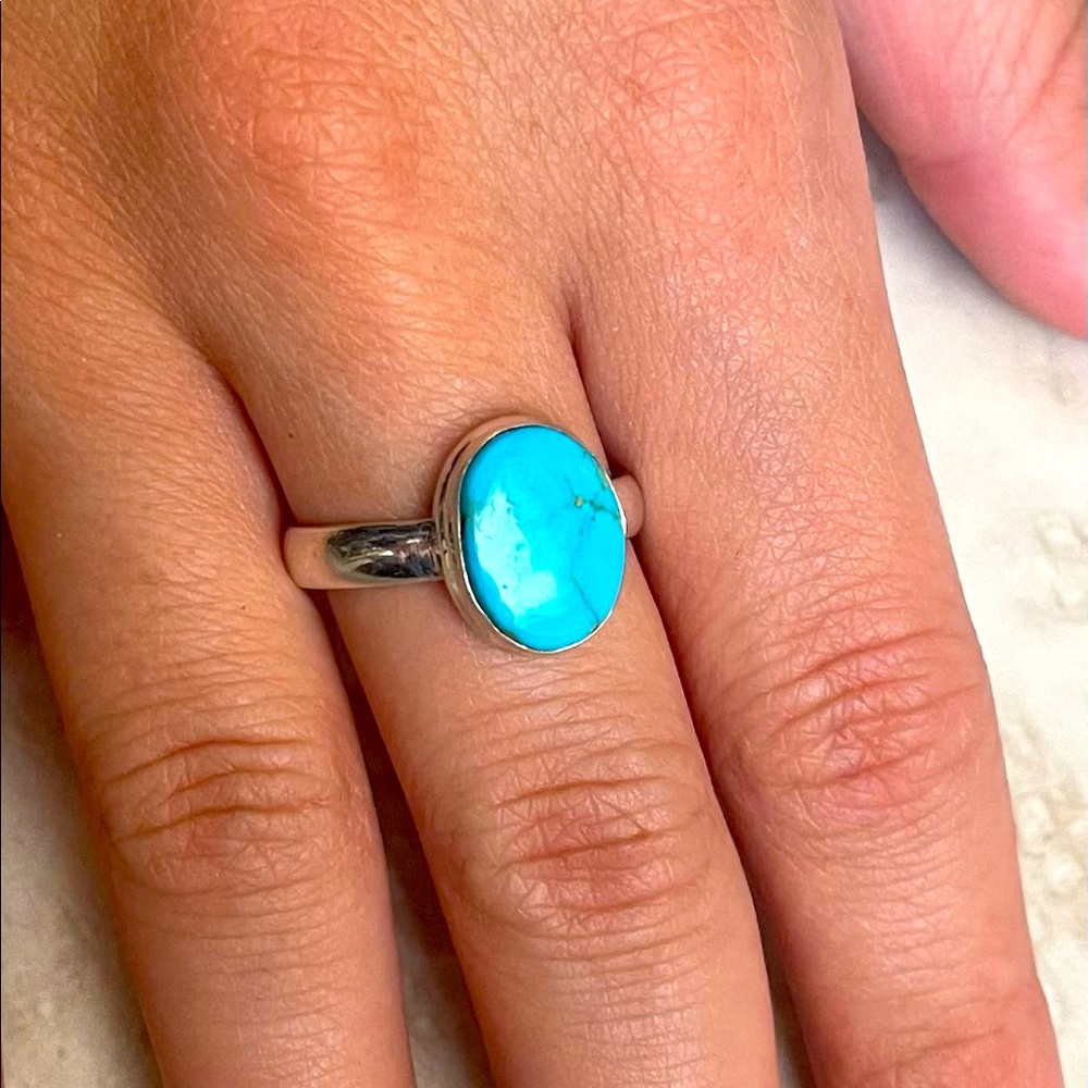 Sterling Silver and Turquoise ring